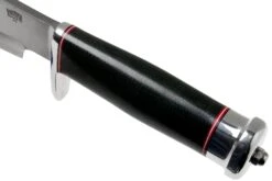 Bark River Shining Mountain Bowie A2 Black Canvas Micarta, Single Quillion Couteau Bowie -Vic Boutique BRK08 212BRKC01 05 bark river knives