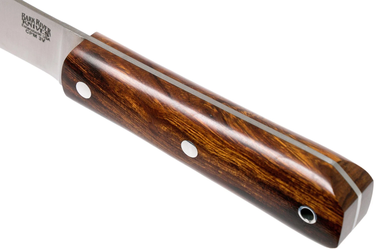 Bark River Mountain Man 5” CPM 3V, Desert Ironwood Couteau Bushcraft 7 Bark River Mountain Man 5” CPM 3V, Desert Ironwood Couteau Bushcraft – Image 5