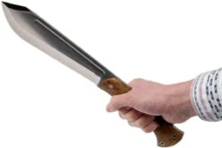 Bark River JX5 Vengeful 1 CPM 3V Dark Curly Maple Machette -Vic Boutique BRK10 123DCM 06 bark river brk10 123dcm 06