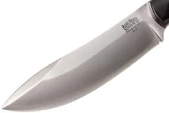 Bark River Mini Kalahari A2, Black Canvas Micarta, Brown Sheath -Vic Boutique BRK12 012BRKC 03 bark river brk12 012brkc 03