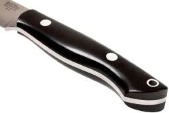 Bark River Mini Kalahari A2, Black Canvas Micarta, Brown Sheath -Vic Boutique BRK12 012BRKC 04 bark river brk12 012brkc 04