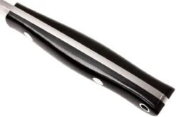 Bark River Mini Kalahari A2, Black Canvas Micarta, Brown Sheath -Vic Boutique BRK12 012BRKC 05 bark river brk12 012brkc 05