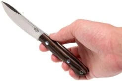 Bark River Mini Kalahari A2, Macassar Ebony, Brown Sheath -Vic Boutique BRK12 012MAK 06 bark river brk12 012mak 06