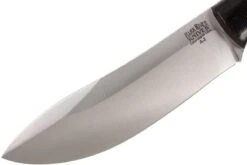 Bark River Kalahari Hunter A2, Black Canvas Micarta, Brown Sheath -Vic Boutique BRK12 112BRKC 03 bark river brk12 112brkc 03