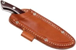Bark River Kalahari Bushman A2, Maroon Linen Micarta, Brown Sheath -Vic Boutique BRK12 116MNL 07 bark river brk12 116mnl 07