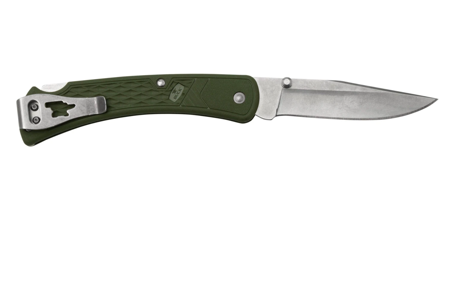 Buck 110 Slim Knife Select OD Green 0110ODS2 Couteau De Poche 5 Buck 110 Slim Knife Select OD Green 0110ODS2 Couteau De Poche – Image 3