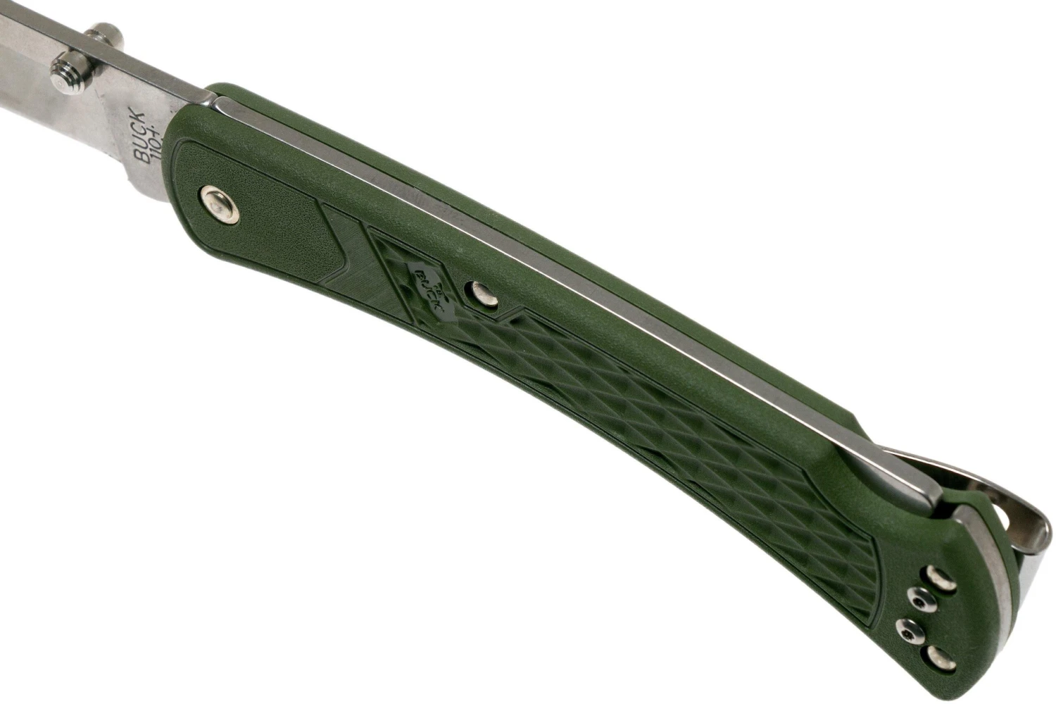 Buck 110 Slim Knife Select OD Green 0110ODS2 Couteau De Poche 10 Buck 110 Slim Knife Select OD Green 0110ODS2 Couteau De Poche – Image 8
