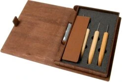 BeaverCraft Basic Set Of 4 Knives S07 Book Kit De Sculpture Sur Bois Avec Boîte De Rangement Livre En Bois -Vic Boutique BVS07BOOK 03 beavercraft