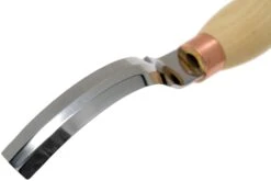 BeaverCraft Spoon Carving Knife Long 90 Mm Long SK3LONG, Double Edge, Couteau Croche -Vic Boutique BVSK3LONG 03 beavercraft