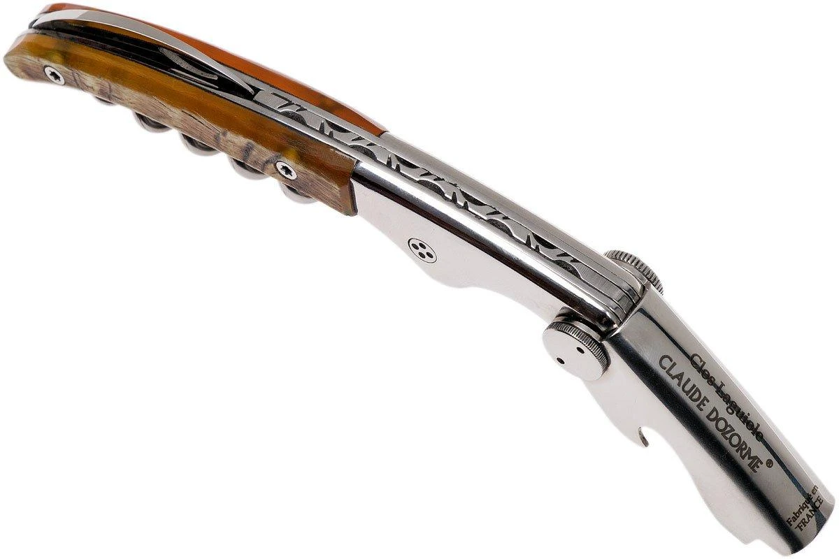 Claude Dozorme Clos Laguiole Couteau Sommelier, Bélier 6 Claude Dozorme Clos Laguiole Couteau Sommelier, Bélier – Image 4