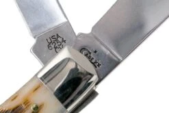 Case Trapper Amber Jigged Bone, 00163, 6254 CV Couteau De Poche -Vic Boutique CE163 06 case ce163 06