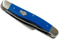 Case Medium Stockman Blue G10 Smooth, 16744, 10318 SS Couteau De Poche -Vic Boutique CE16744 04 case