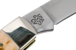 Case Large Stockman Amber Jigged Bone, 00204, 6375 CV Couteau De Poche -Vic Boutique CE204 05 case ce204 05