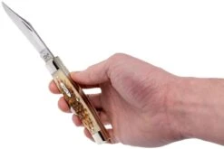 Case Large Stockman Amber Jigged Bone, 00204, 6375 CV Couteau De Poche -Vic Boutique CE204 10 case ce204 10