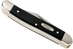 Case Working Medium Jack Knife Jet Black Synthetic, 00220, 22087 SS Couteau -Vic Boutique CE220 05 case ce220 05