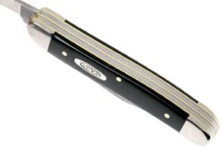 Case Working Medium Jack Knife Jet Black Synthetic, 00220, 22087 SS Couteau -Vic Boutique CE220 09 case ce220 09