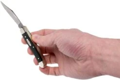 Case Working Medium Jack Knife Jet Black Synthetic, 00220, 22087 SS Couteau -Vic Boutique CE220 10 case ce220 10