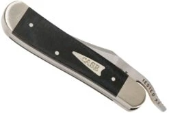 Case Russlock Smooth Black Micarta, 27734, 101953L SS Couteau De Poche -Vic Boutique CE27734 04 case knives