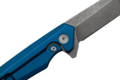 Case Kinzua Spearpoint, Blue Anodized Aluminum, S35VN, 64660 Couteau De Poche -Vic Boutique CE64660 05 case