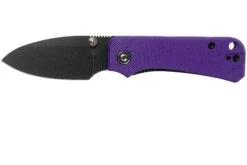 Civivi Baby Banter C19068S-4 Purple G10, Black Stonewashed Couteau De Poche, Ben Petersen Design