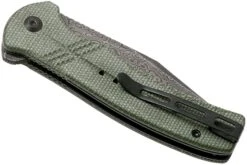 Civivi Cogent C20038D-DS1 Damascus Plain Edge, Green Micarta Couteau De Poche -Vic Boutique CIC20038D DS1 04 civivi