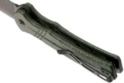 Civivi Cogent C20038D-DS1 Damascus Plain Edge, Green Micarta Couteau De Poche -Vic Boutique CIC20038D DS1 05 civivi