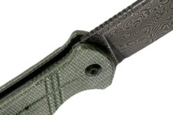 Civivi Cogent C20038D-DS1 Damascus Plain Edge, Green Micarta Couteau De Poche -Vic Boutique CIC20038D DS1 06 civivi