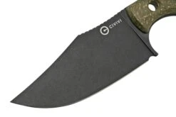 Civivi Midwatch C20059B-3 Green Burlap Micarta, Couteau Fixe -Vic Boutique CIC20059B 3 03 civivi