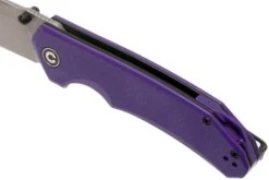 Civivi Brazen C2023A Tanto Purple, Stonewashed Couteau De Poche -Vic Boutique CIC2023A 07 civivi