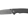 Civivi Brazen C2023DS-1 Damascus Droppoint, Black Coarse Micarta Couteau De Poche -Vic Boutique CIC2023DS 1 01 civivi
