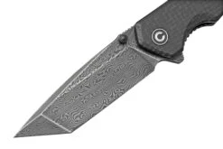 Civivi Brazen C2023DS-1 Damascus Droppoint, Black Coarse Micarta Couteau De Poche -Vic Boutique CIC2023DS 1 03 civivi