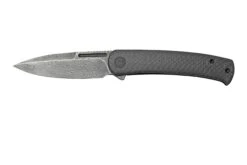Civivi Cetos C21025B-DS1 Twill Carbon Fiber, Damascus Couteau De Poche
