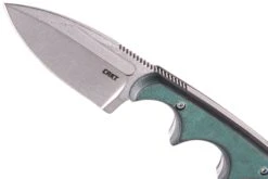 CRKT Minimalist Spear Point, Green Black, Couteau De Cou, Alan Folts Design -Vic Boutique CK 2396 03 crkt