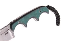 CRKT Minimalist Spear Point, Green Black, Couteau De Cou, Alan Folts Design -Vic Boutique CK 2396 04 crkt