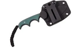 CRKT Minimalist Spear Point, Green Black, Couteau De Cou, Alan Folts Design -Vic Boutique CK 2396 05 crkt