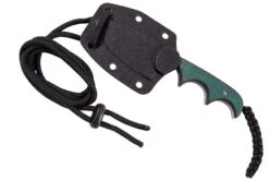 CRKT Minimalist Spear Point, Green Black, Couteau De Cou, Alan Folts Design -Vic Boutique CK 2396 06 crkt