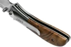 CRKT M4-02W Burled Wood Couteau De Poche, Kit Carson Design -Vic Boutique CK 402W 05 crkt