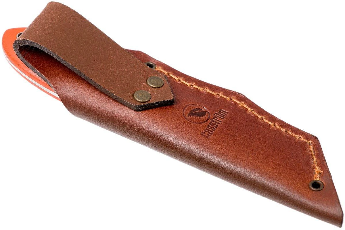 Casström Safari Orange G10 Couteau De Chasse 10630, Alan Wood Design 11 Casström Safari Orange G10 Couteau De Chasse 10630, Alan Wood Design – Image 9