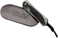 Chris Reeve Sebenza 31 Large Macassar Ebony Inlay L31-1116 Couteau De Poche -Vic Boutique CRL31 1116 08 chris reeve