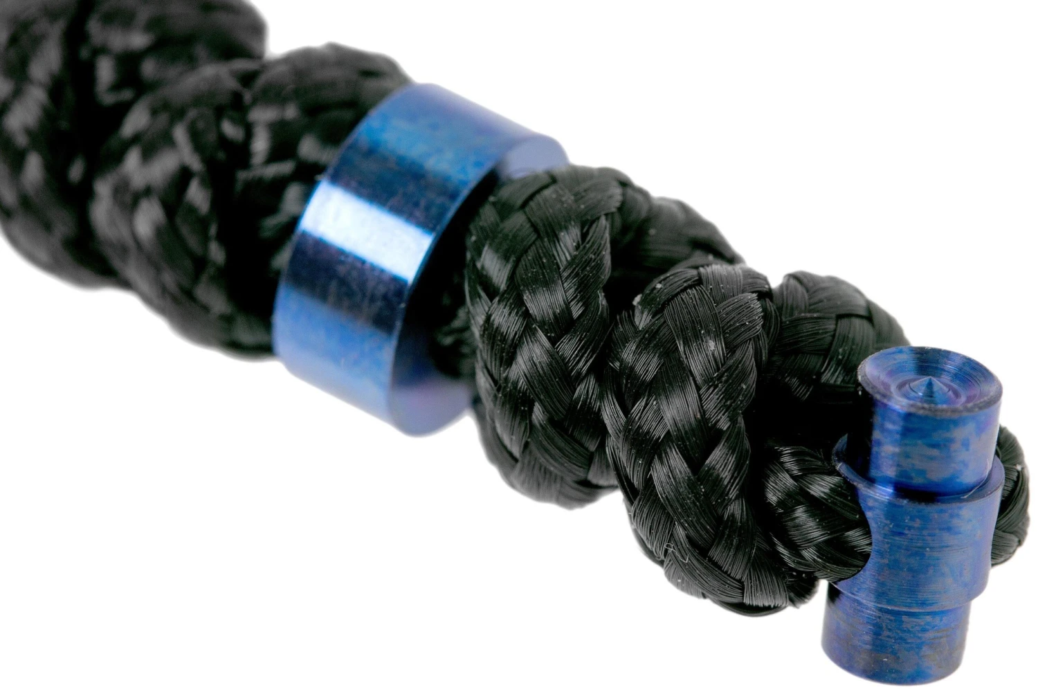 Chris Reeve Small Sebenza Lanyard With Bead Black/blue S31-7006 4 Chris Reeve Small Sebenza Lanyard With Bead Black/blue S31-7006 – Image 2