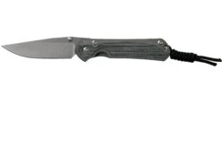 Chris Reeve Sebenza 31 Small Black Canvas Micarta Inlay S31-1200 Couteau De Poche -Vic Boutique CRS31 1200 01 chris reeve
