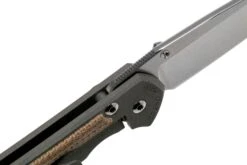 Chris Reeve Sebenza 31 Small Natural Micarta Inlay S31-1212 Couteau De Poche -Vic Boutique CRS31 1212 06 chris reeve knives