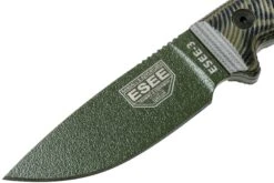 ESEE Model 3 OD Green Blade 3D OD Green-Black G10 Couteau De Survie 3PMOD-003 étui Noir + Clip De Poche -Vic Boutique EE 3PMOD 003 03 esee knives