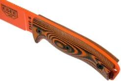 ESEE Model 6 Orange Blade 3D Neon Orange-Black G10 Couteau De Survie 6POR-006 étui Noir + Clip Plat -Vic Boutique EE 6POR 006 05 esee knives
