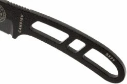 ESEE Candiru Black CAN-B Couteau De Cou Avec étui Noir + Clip Ceinture -Vic Boutique EE CAN B 03 esee knives candiru black ee can b d3