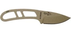 ESEE Candiru Dark Earth, CAN-DE Couteau De Cou Avec étui Noir + Clip Ceinture -Vic Boutique EE CAN DE 02 esee knives v201901