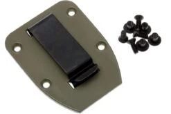 ESEE Clip De Ceinture Plat Pour L'étui Des Modèles 3 & 4, OD-Green