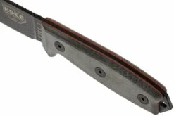 ESEE Model 3 Black Blade, Grey Handle 3P-MB-B Avec étui + Clip Et MOLLE-back -Vic Boutique EE ESEE 3P MB B 04 esee knives model 3 ee esee 3p mb b d4