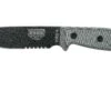 ESEE Model 4 Serrated Blade, Grey Handle 4S-MB-B Avec étui Noir + Clip Et MOLLE-back -Vic Boutique EE ESEE 4S MB B 01 esee knives