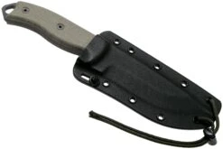 ESEE Model 5 Tactical Gunsmoke, Desert Tan Handle 5P-TG Avec étui Kydex + Clip Ceinture -Vic Boutique EE ESEE 5P TG 07 esee knives